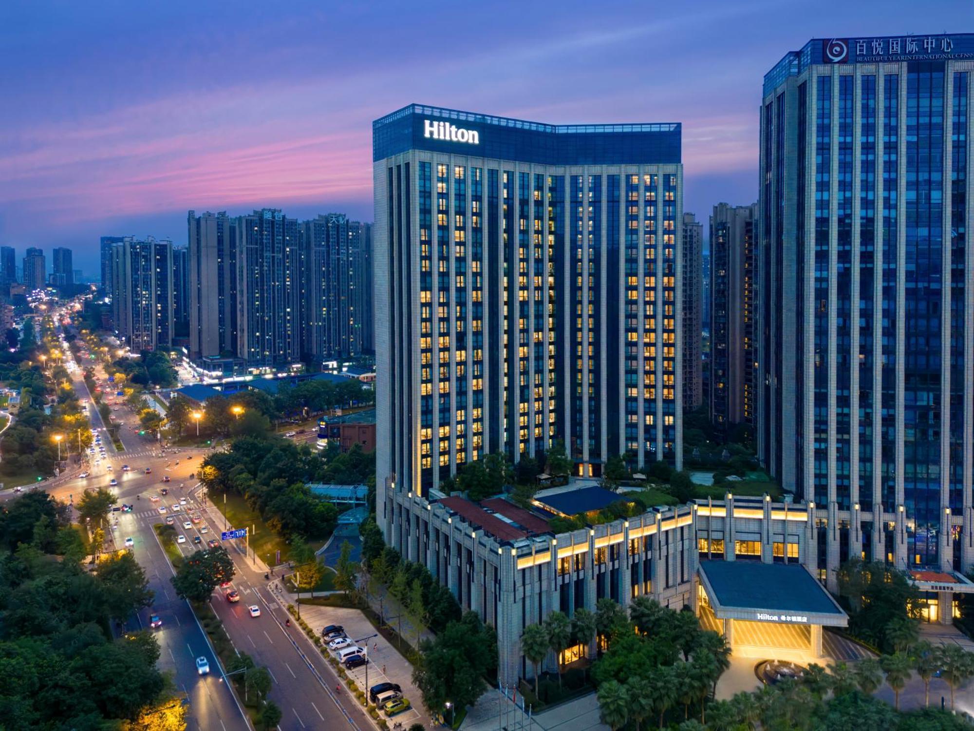 Отель Hilton Chengdu Longquanyi Экстерьер фото